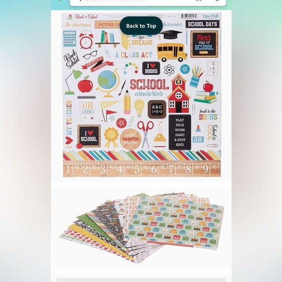 Echo Park Paper Company Back to School Collection Kit paper - Picture 4 of 7